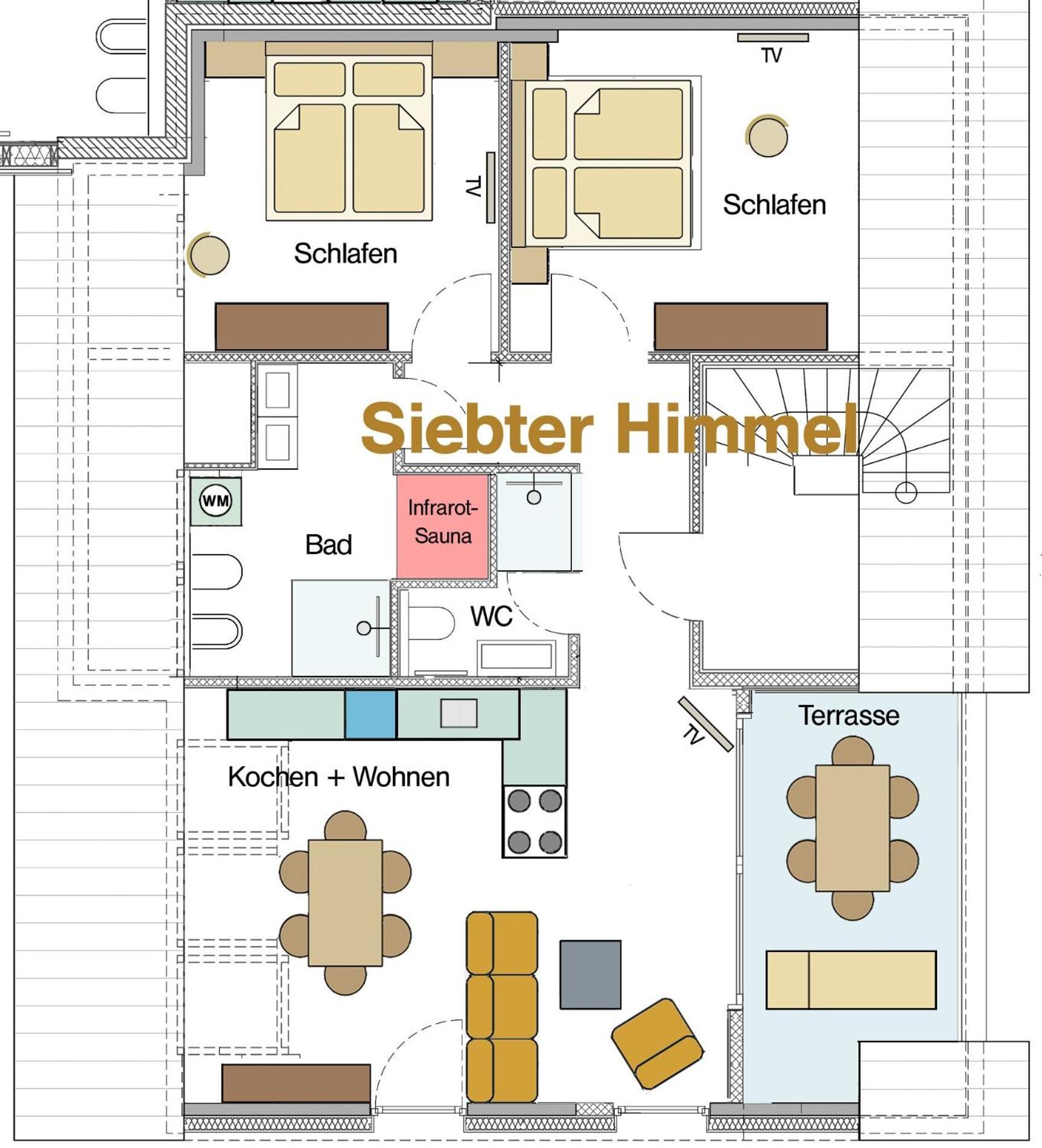 Heaven House Penthousewohnung Siebter Himmel ティメンドルファー・シュトラント エクステリア 写真